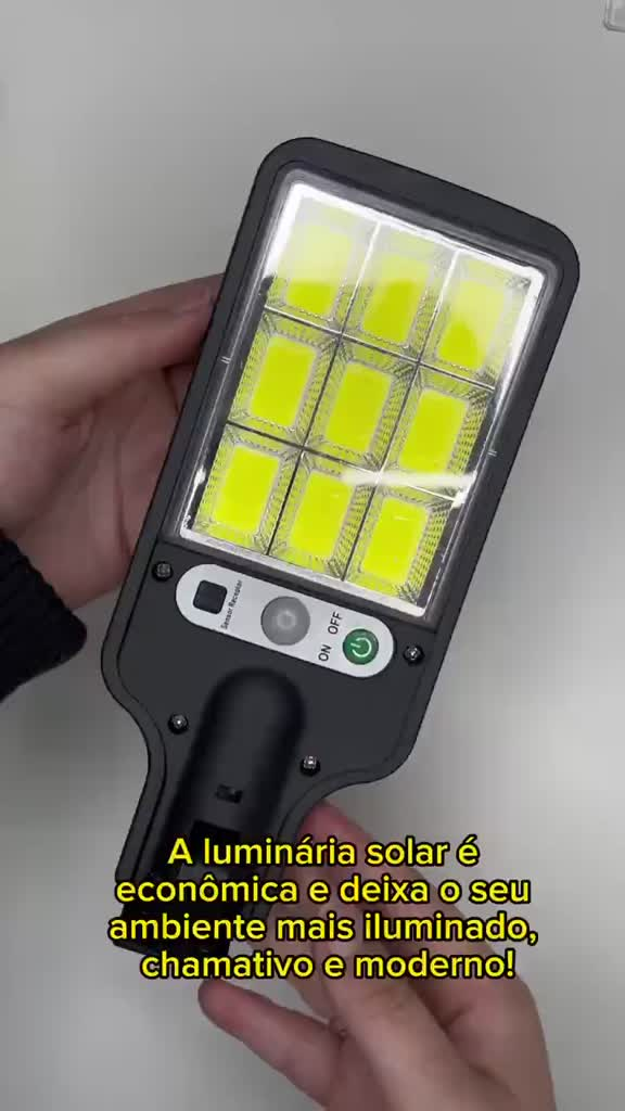 Luminária Solar Parede